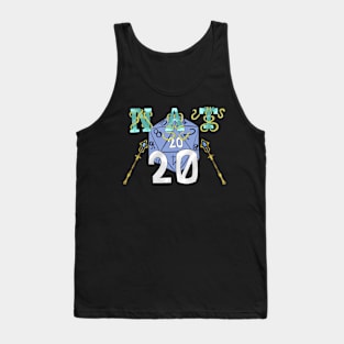 Natural Twenty for the Wizard Tank Top